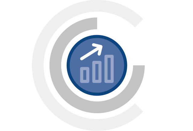 Leitbild Koch blau grau